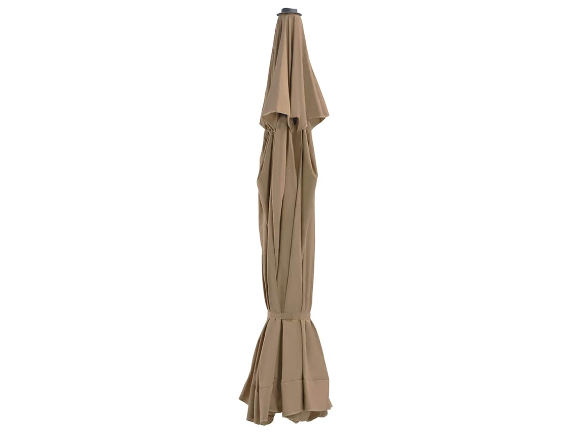 Vidaxl Tecido Substituição P/ Guarda-sol 515 Cm Cinzento-acastanhado
