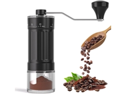 Moedor De Café Manual Externo Ajustável: Com Disco Moagem Cerâmica Alta Qualidade E 40 Configurações Ajustáveis ​​para Cafeteira Francesa.
