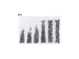Ferramenta De Manicure Diy De Arte De Unha Com Strass E Pérolas Mini Para Decoração (7)