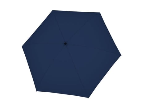 Guarda-chuva De Mulher Doppler Fiber Micro Flat Fibra Azul (t 5 Cm)