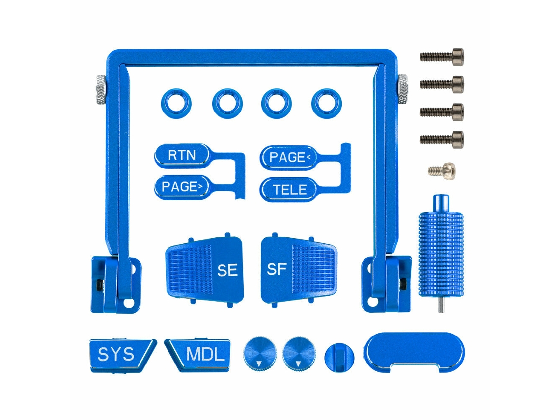 Pretopeças de Upgrade em Metal Cnc para Comando Radiomaster Boxer MDUG
