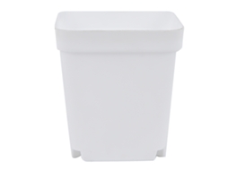 Vaso De Flores Decorativo Para Jardim, Balcão Com Suculentas E Mudas Branco