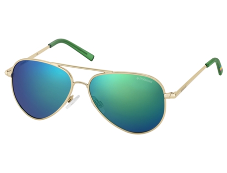 Óculos de Sol Unissexo POLAROID KIDS Dourado (52/12/135 cm)