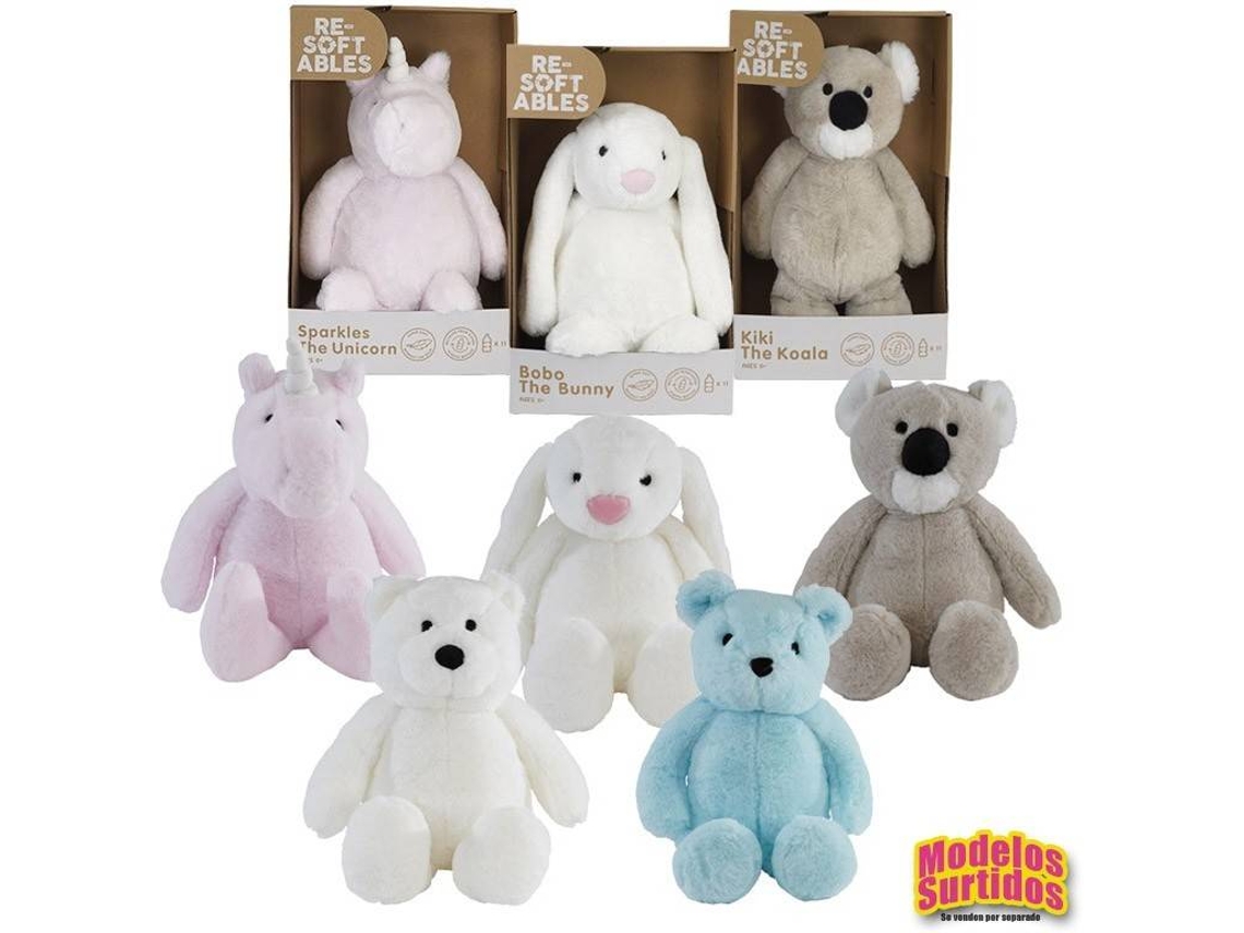 Peluche Resoftables Animais 30 Cm