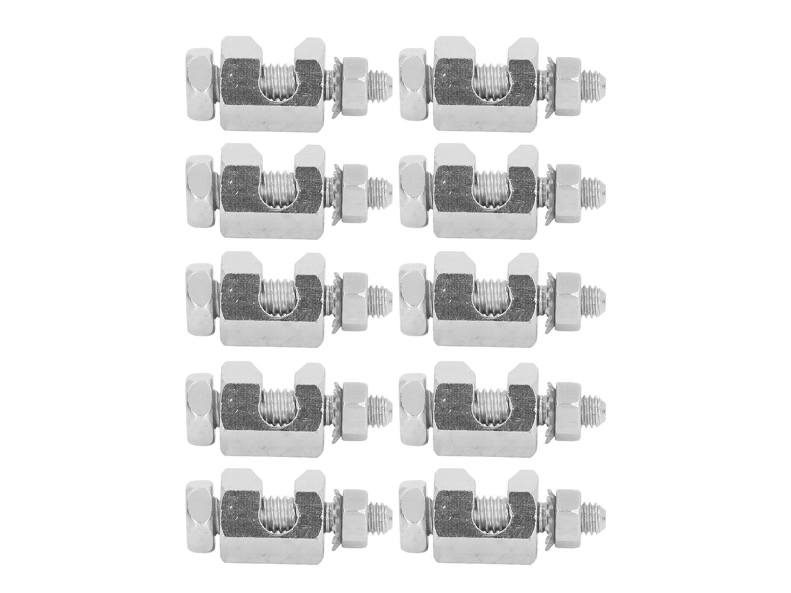Aviso Proteção Raio Clamp Cabo Terra Módulo Pv