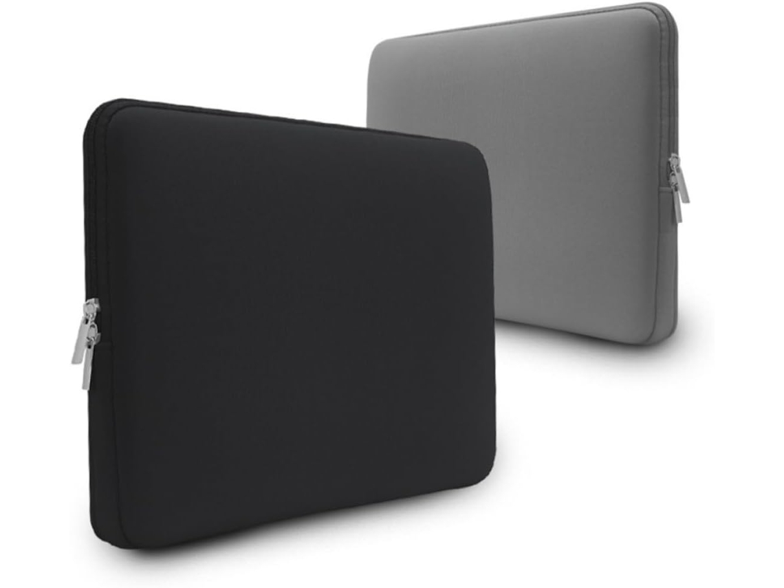 Capa De Neoprene Preta Para Laptops De 11 Polegadas
