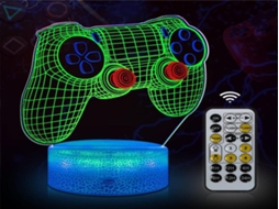 Lurelia Console de jogos portátil retrô, controle remoto, USB, RGB, LED