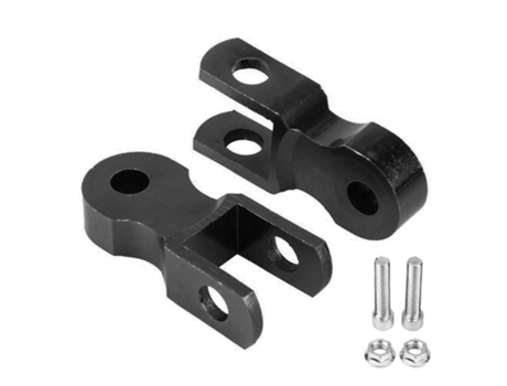 Motorcycle Heightening Device,2pcs Motorcycle Rear Shock Pedal Shock Absorber Motorcycle Shock Absorber Riser User Friendly Design Djkbg