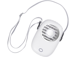 Mini ventilador de pescoço turbo para esportes, USB, compacto, 8g, S/MARCA