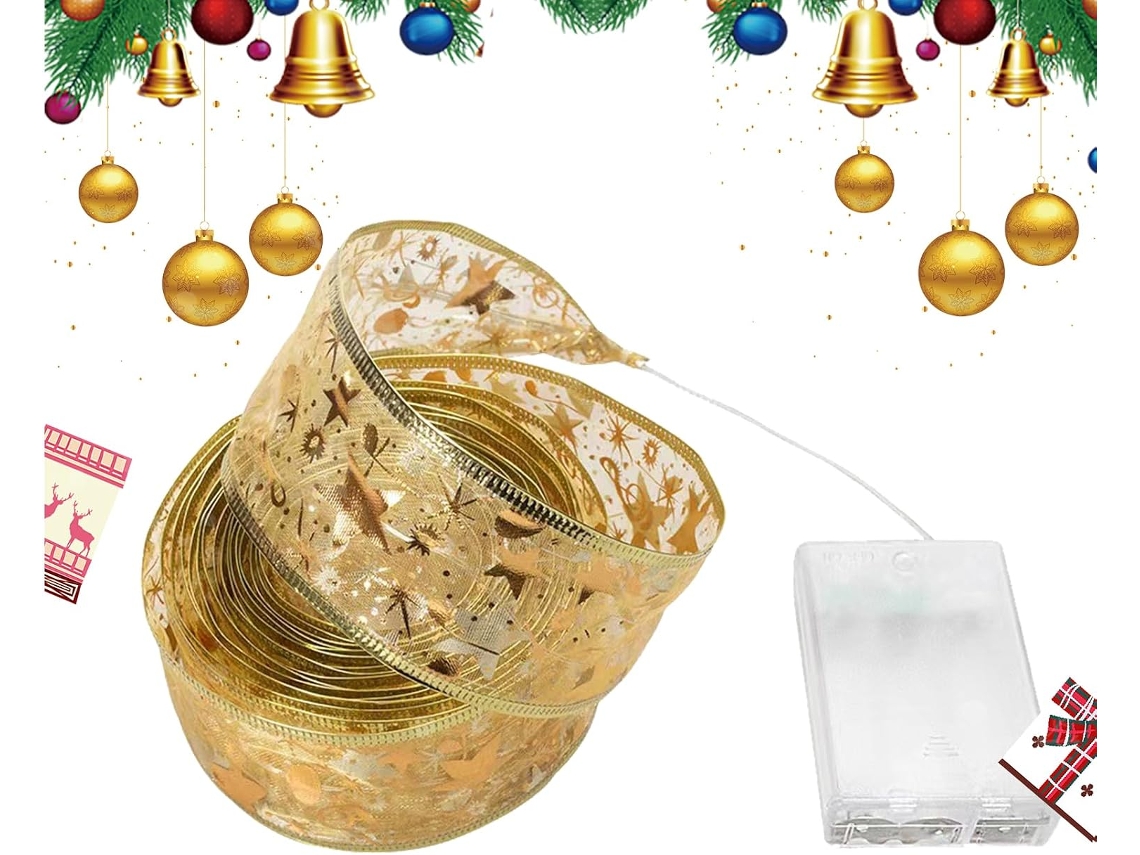 Fita De Luzes Natal Led 2 Metros Para Árvore