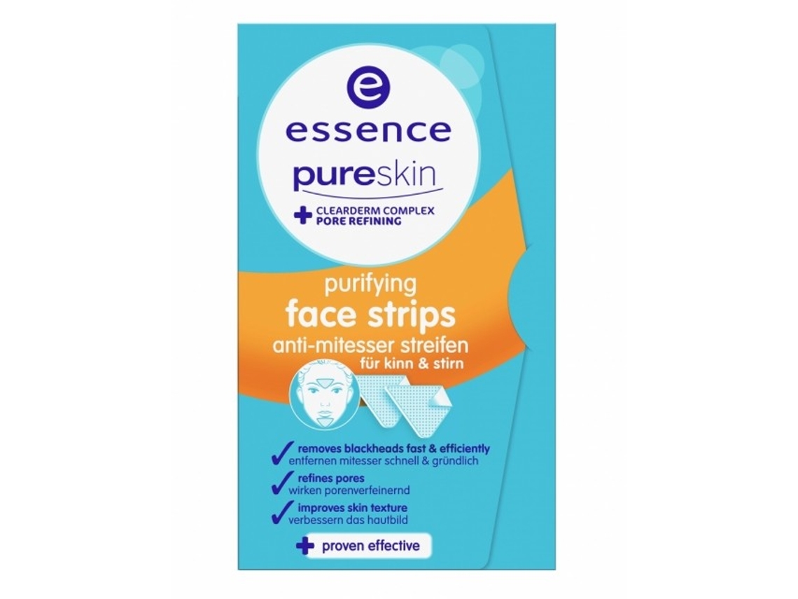 ESSENCE Pure Skin Purifying Face Strips 3X2 Pcs