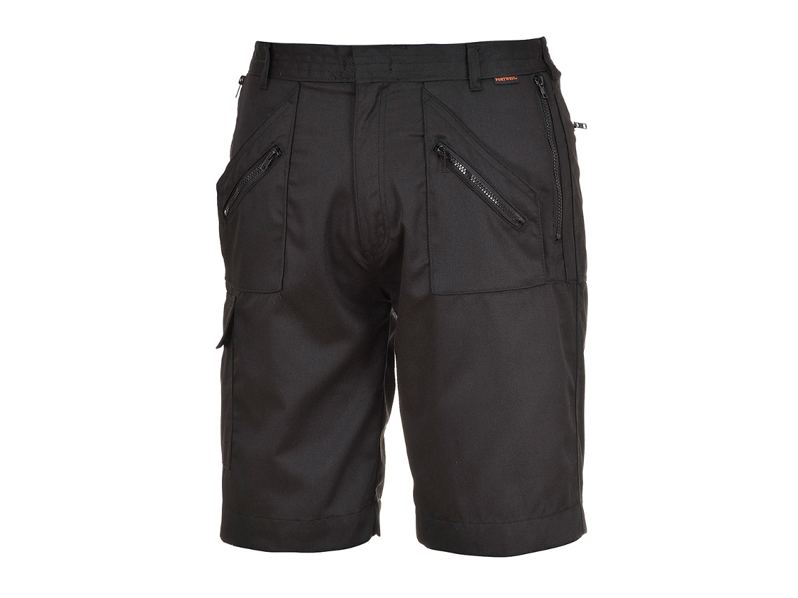 Bermuda Action – Conforto E Estilo Para O Verão Preto / Xxl