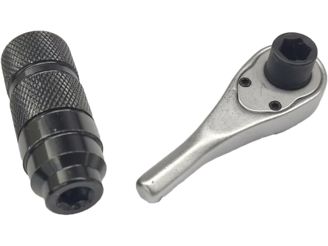 Chave De Mini Para Bits 1/4" Com E Cabo Maior Operacional (1 Conjunto)
