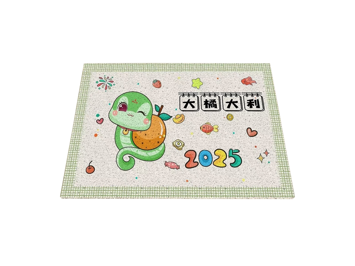 Laxiscreed Tapete Sorte Grande 60x90cm Para Ano Da Serpente, Cor Laranja, Sorte Na Ásia