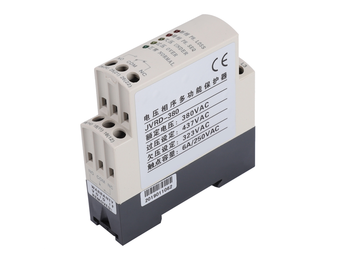 Relé De Proteção Em Sequência De Fase Jvrd-380 380vac
