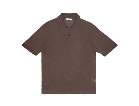 Polo De Homem de Lã Co Elegante Castanho (m)