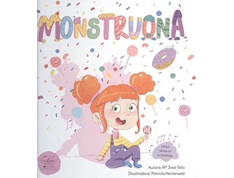 Livro Monstruona de Mªjosé Tello (Valenciano)