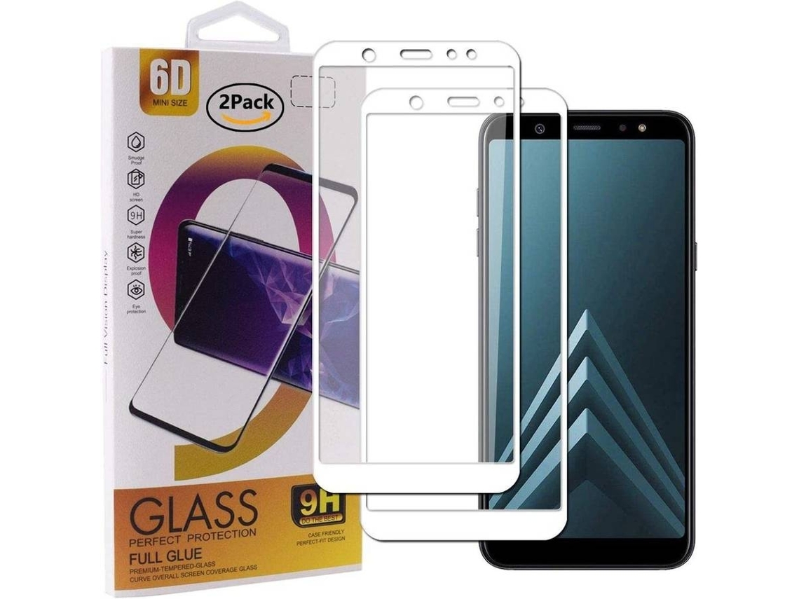 Película De Vidro Temperado Para Samsung Galaxy A6 Plus 2018 - Elysve