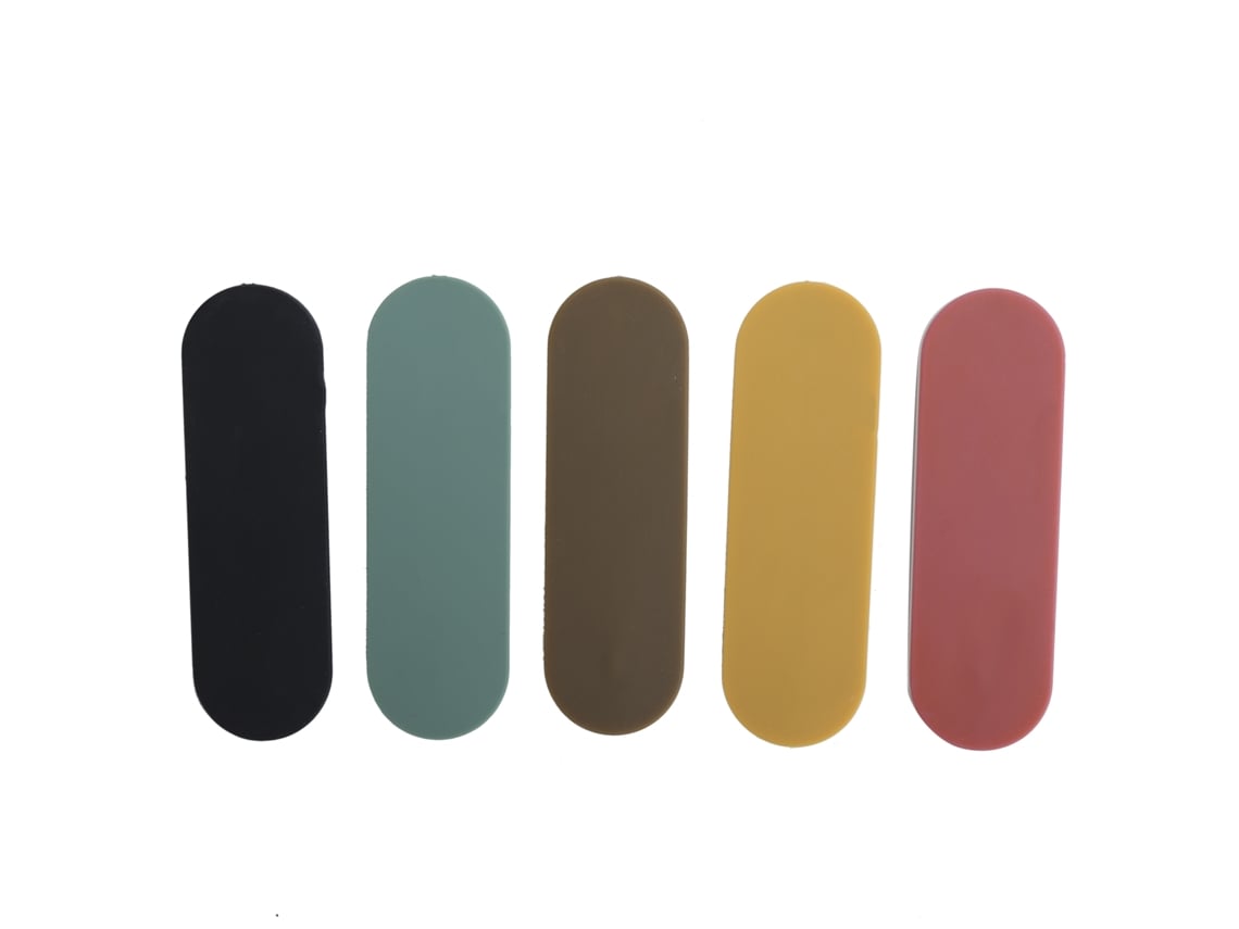 5pcs Suporte e Grip de Dedo para Smartphone com Almofada de Silicone Reutilizável para Iphone, Android com S/MARCA