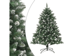 Vidaxl Árvore De Natal Artificial Com Suporte 150 Cm Pvc