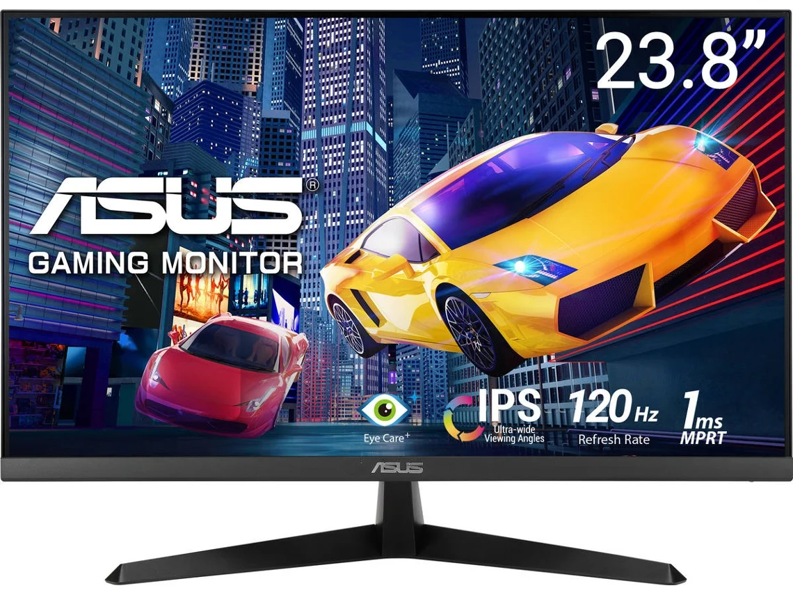 Monitor ASUS VY249HGR (23.8'' - Full HD - LED IPS - 1 ms - 120 Hz)