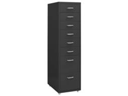 Mobile File Cabinet, Mobile File Cabinets Vidaxl Antracite Metal (n/a)
