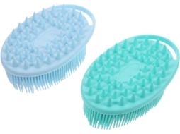 Lurelia Pack De 2 Escovas De Silicone Para Corpo E Rosto, Silicone Macio, Dupla Face E Massagem Suave, Uso Diário Prático