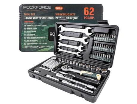 Rockforce Wrench Set 1/4 62pcs. Rcf