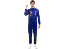 Fato de piloto de corrida para homem