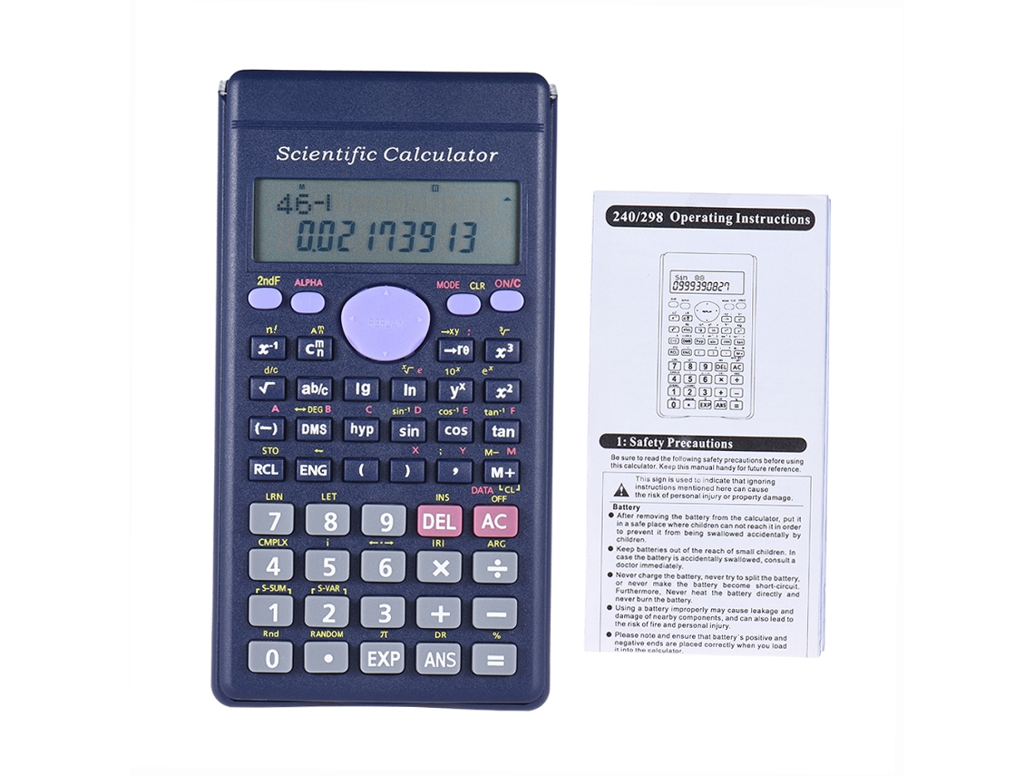 Calculadora Científica Ty 82ms 3 240 Funções | S/MARCA