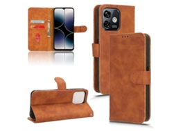 Capa De Celular De Couro Com Flip Magnético Skin Feel