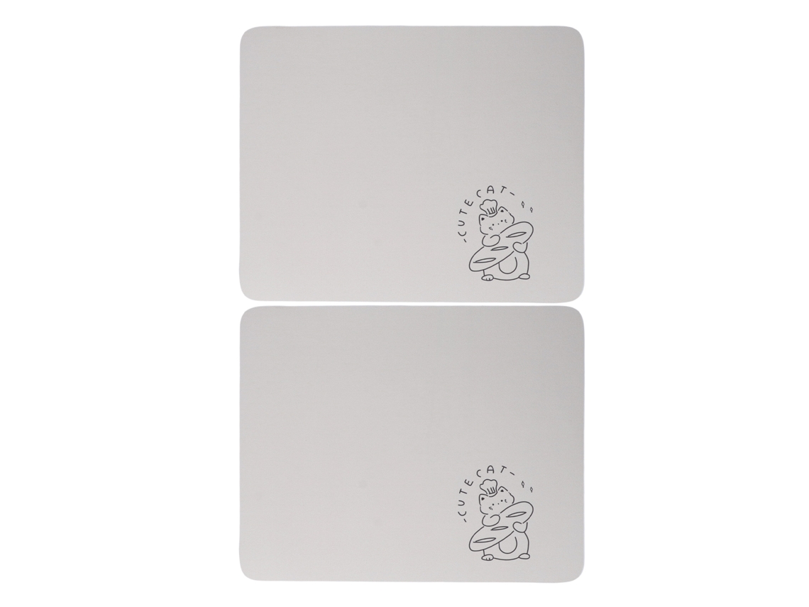 Tapete de Café LAXISCREED Anti derrame Absorvente 30x40cm