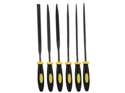 Conjunto De 6 Limas Mini De Metal 3*150mm, Herramientas De Carpintería, Lima Aguja Para Madeira E Metal