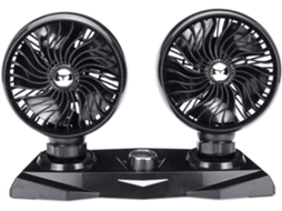 Ventilador Universal Yongyao Para Carro Com Duas Cabeças E Aromatizador