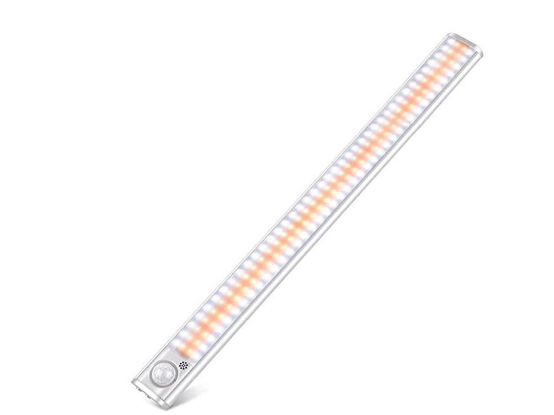 KOFIHETY Luz Led Para Armário Com 120 Contas, Sensor De Movimento, Recarregável, Luz De Sensor Ajustável, Muito Brilhante Para Cozinha, Closet, Escadas, Rv, Em