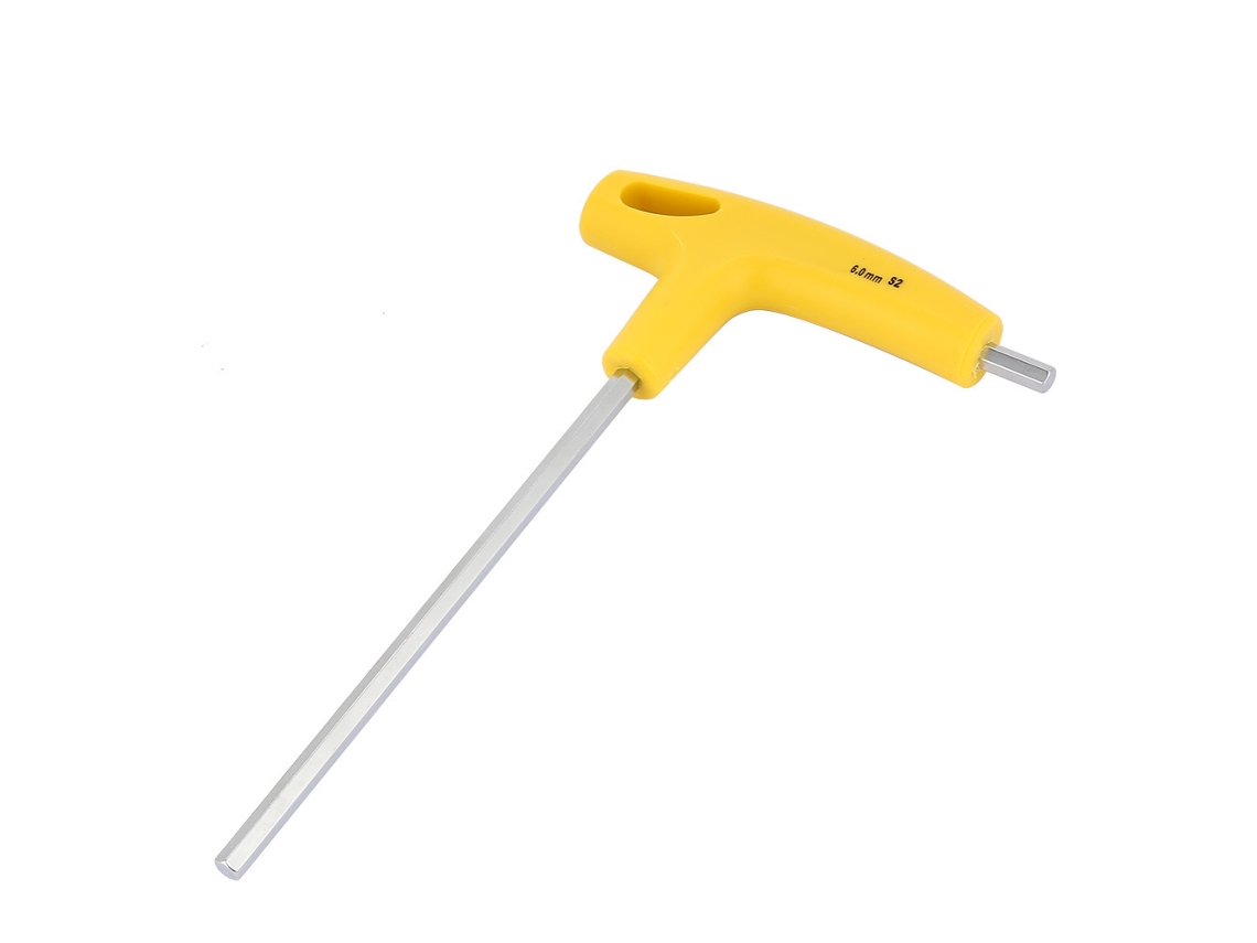 Chave Allen T-handle De 6mm Duas Pontas Comprida Chave Hexagonal Ferramenta Tah-210