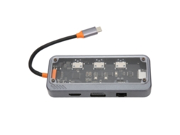 Hub Usb c 10 em 1 LAXISCREED Docking Pd