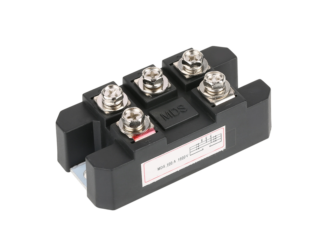 Unidade de Ponte Retificador de Diodos Trifásico MDS100A 100A 1600V | S/MARCA