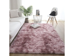 Tapete Ehstmind Pelúcia Fofa Tingida Multicor (100x50x50cm)