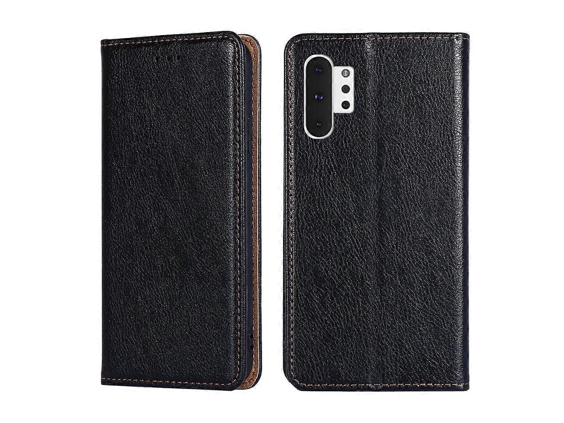 Capa De Couro Sintético Pu + Tpu Com Acabamento Brilhante, Cor Sólida, Com Fecho Magnético Horizontal, Suporte, Compartimento Para Cartões E Carteira
