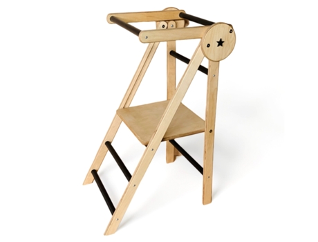 Torre de Aprendizagem Dobrável LITTLE PEA Preta