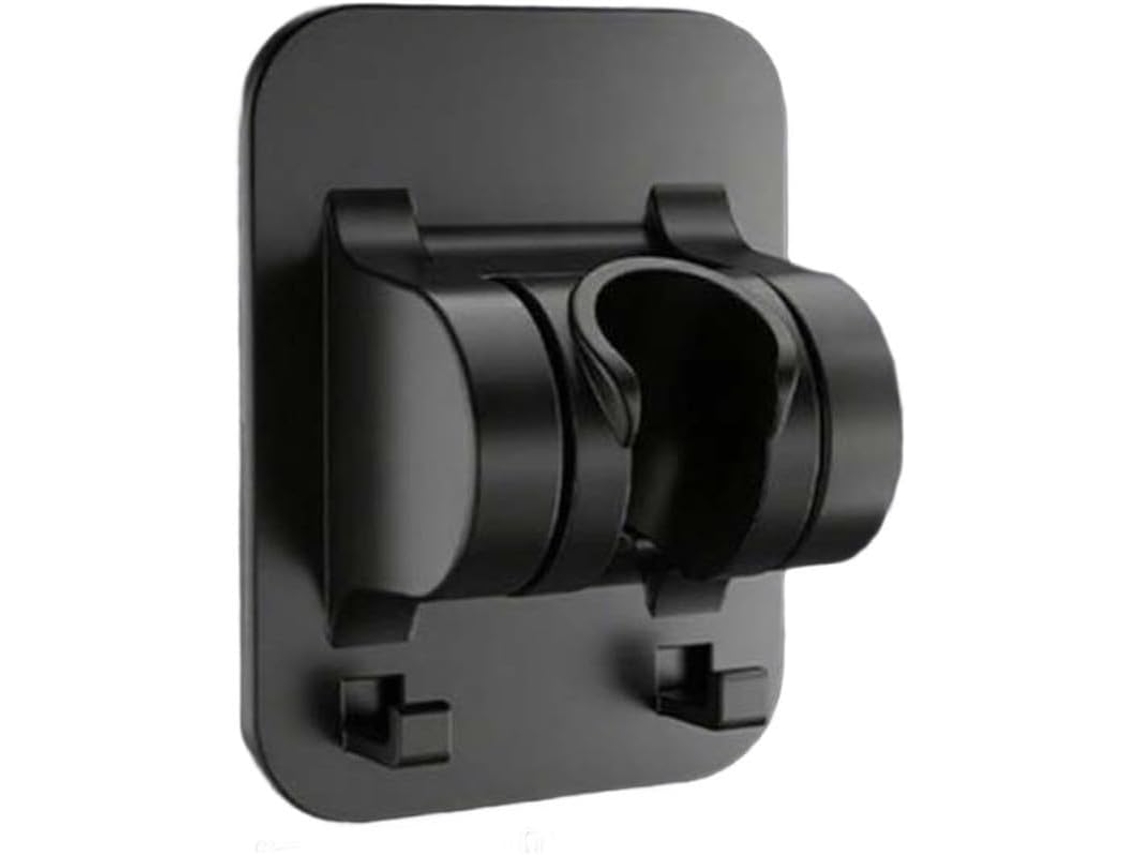 Suporte Para Chuveiro Sem Furos, Suporte Metálico Giratório 360° Ajustável Para Chuveiro De Mão Com Ventosa, Ideal Para