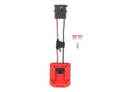 Adaptador De Batería 18v Para Brinquedos De Montar Para Crianças Toddler Conversor Peg Perego 48‑11‑1828 Conector Preto