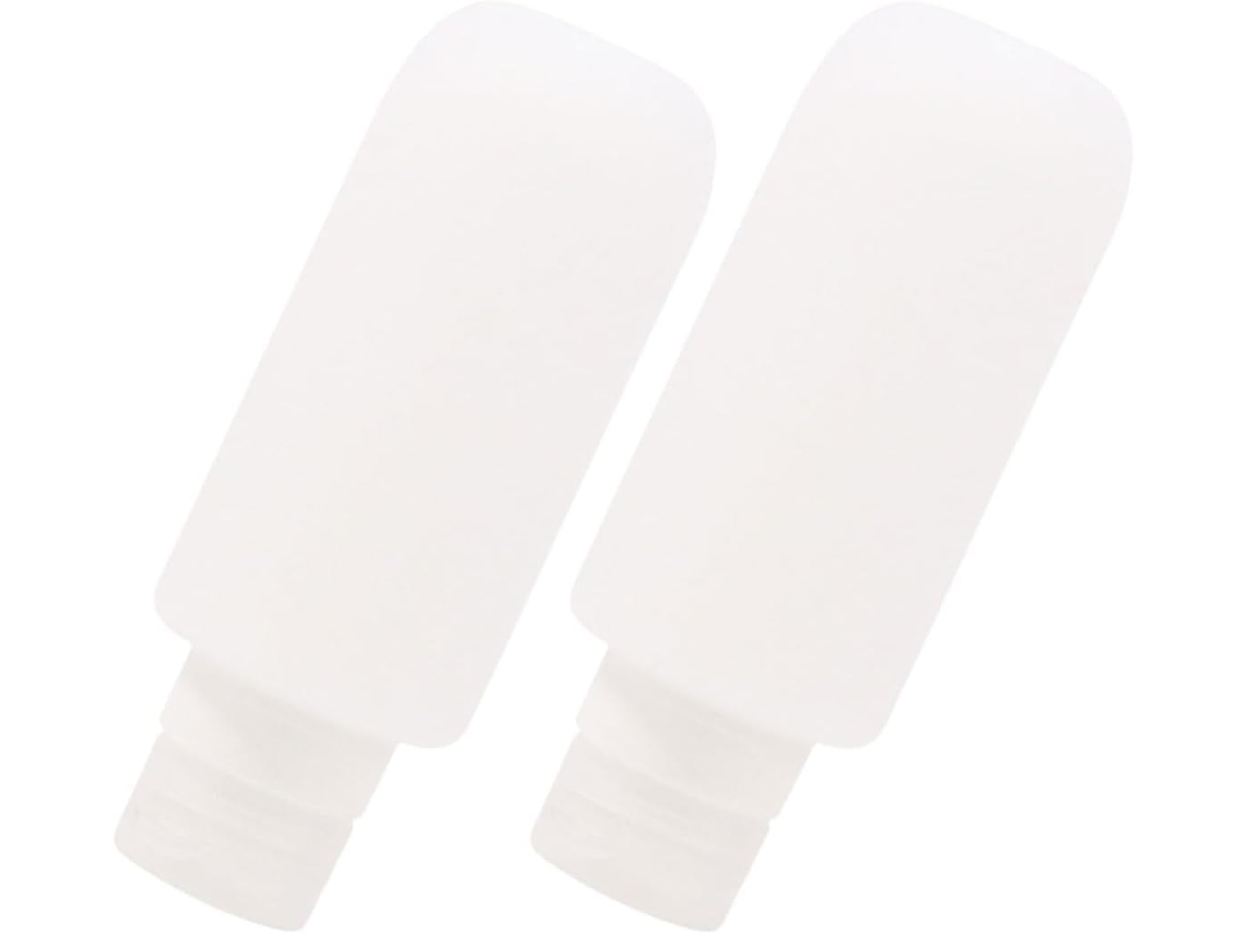 Ciieeo De 2 Frascos Flexíveis Recarregáveis De 200ml Em Silicone E Pp, Frascos Para Shampoo