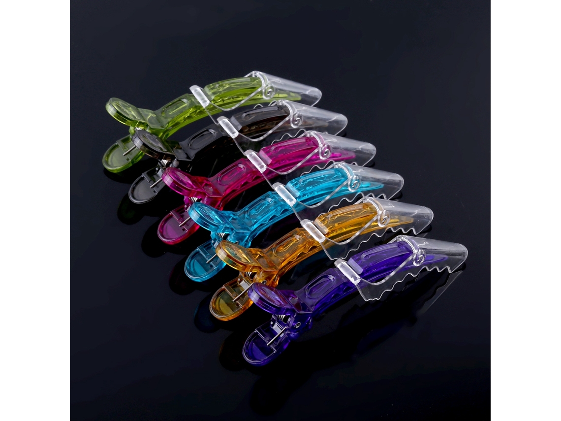 Pentes para separar mechas de cabelo (resistentes ao calor, multicoloridos) + Eoocoo