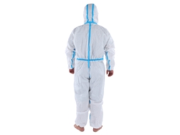 Traje De Proteção Integral Selado Conjunto Impermeável E Antipólen Tamanho L