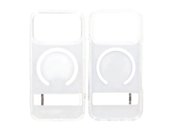 Capa Rvelon Com Suporte Para Iphone 17 Pro Max - Transparente