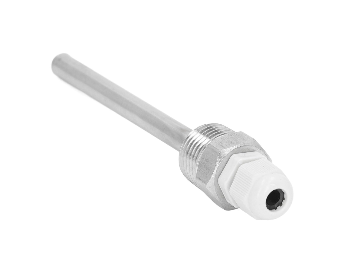 Poço Termométrico G1/2, Rosca Macho, Diâmetro, Comprimento