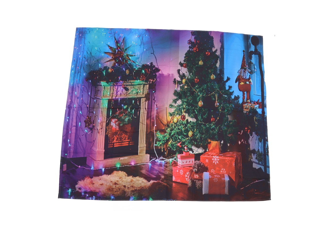 Casaco Feminino Laxiscreed De Manga Longa Com Estampa De Flocos De Neve Para Natal E Outono Em Azul L
