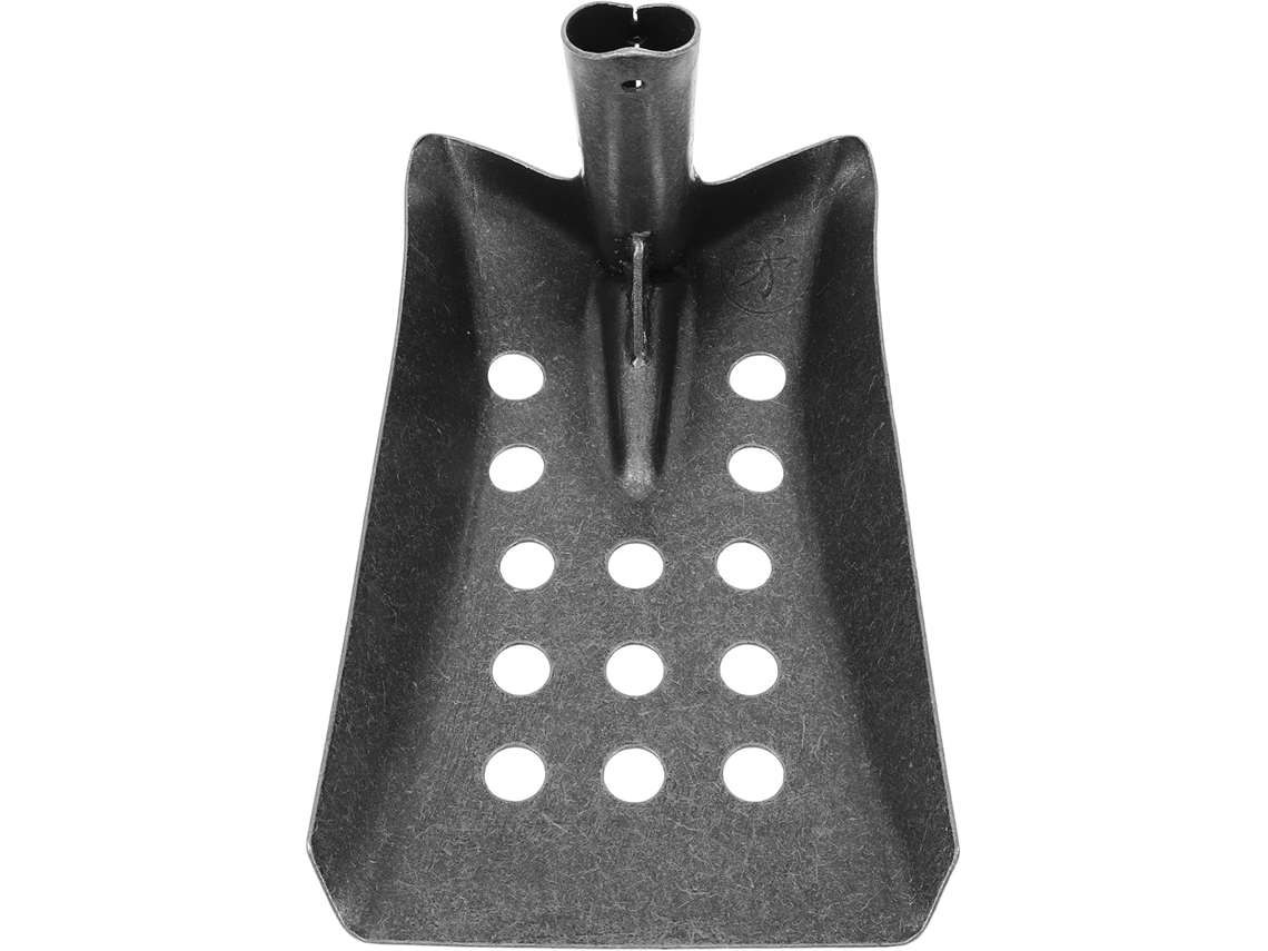 Pá De Peneirar Metálica Resistente De 24 Cm (9,45 Polegadas) Para Limpeza De Lama, Ralos E Valas De Jardim.